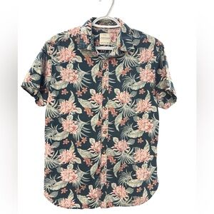 Denim & Flower Ricky Singh Floral Button-Up Shirt | Men’s Medium Slim Fit